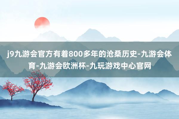 j9九游会官方有着800多年的沧桑历史-九游会体育-九游会欧洲杯-九玩游戏中心官网