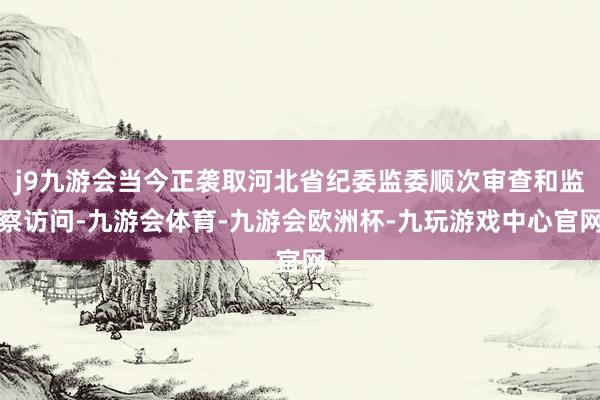 j9九游会当今正袭取河北省纪委监委顺次审查和监察访问-九游会体育-九游会欧洲杯-九玩游戏中心官网