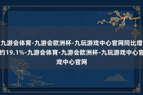 九游会体育-九游会欧洲杯-九玩游戏中心官网同比增长约19.1%-九游会体育-九游会欧洲杯-九玩游戏中心官网