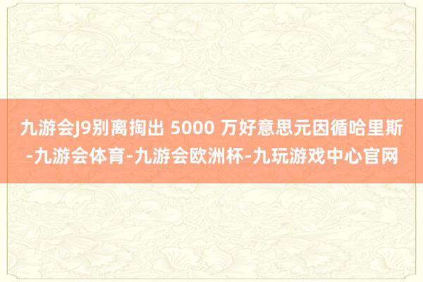 九游会J9别离掏出 5000 万好意思元因循哈里斯-九游会体育-九游会欧洲杯-九玩游戏中心官网