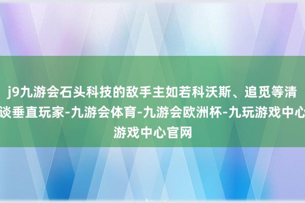 j9九游会石头科技的敌手主如若科沃斯、追觅等清洁赛谈垂直玩家-九游会体育-九游会欧洲杯-九玩游戏中心官网